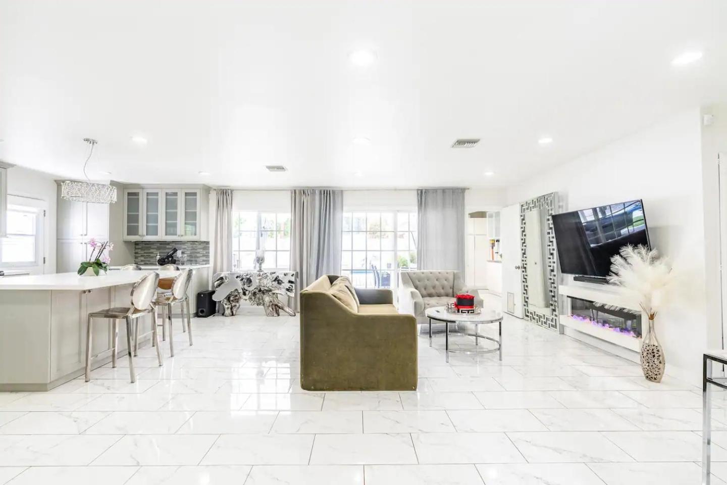 New Luxury Entertaining House With Pool Spa Sauna Tesla Charger Pets Los Angeles Bagian luar foto
