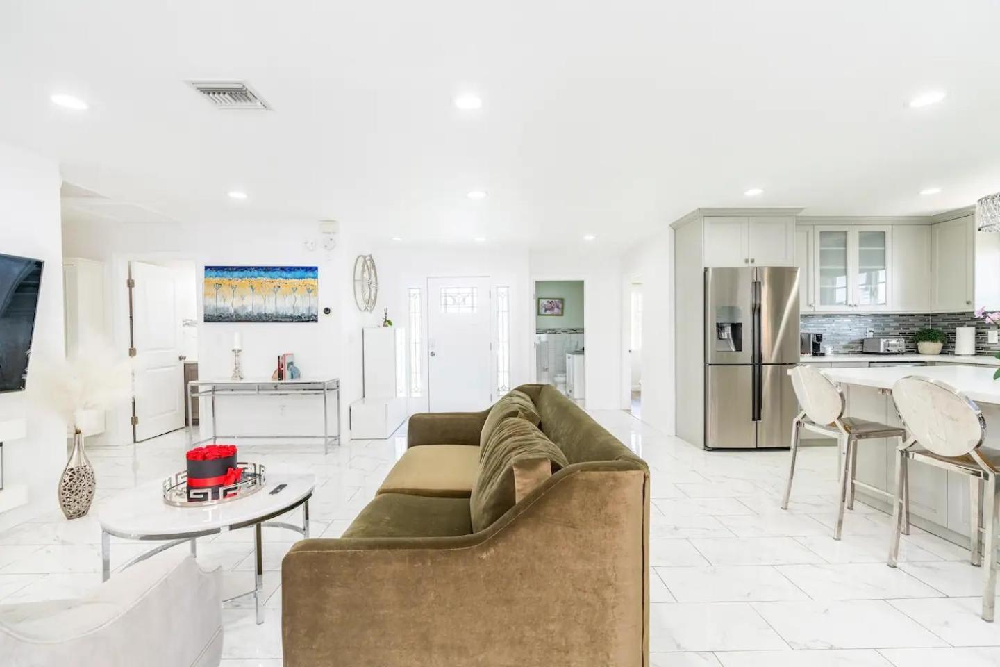 New Luxury Entertaining House With Pool Spa Sauna Tesla Charger Pets Los Angeles Bagian luar foto